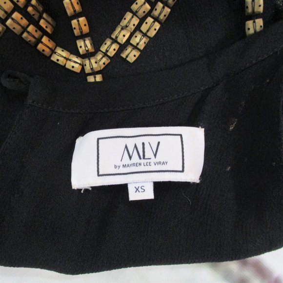 MLV by Mayren Lee Viray Studded Mini Halter Dress - Picture 9 of 10